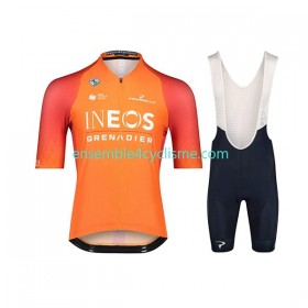 Tenue Maillot + Cuissard à Bretelles 2022 Ineos Grenadiers N002